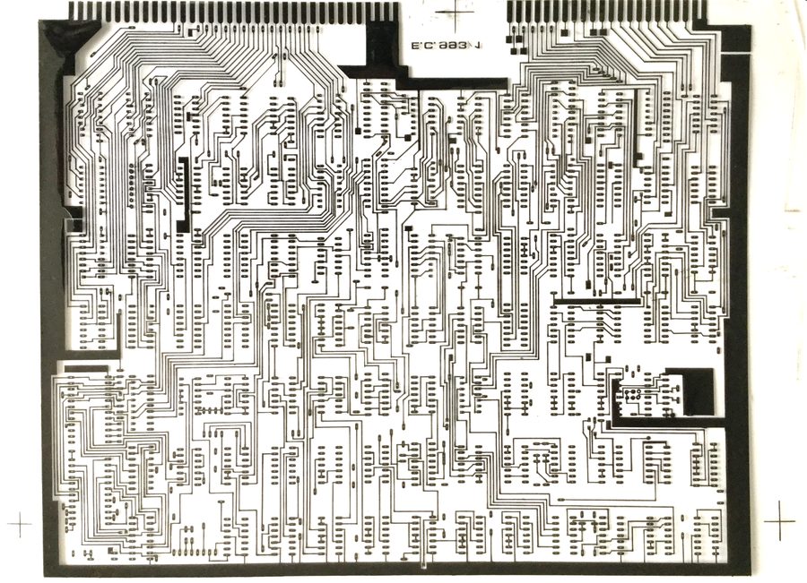 Hand-drawn board artwork